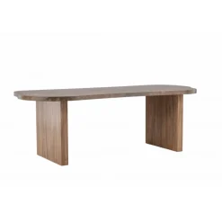 Eleonora Ovalt spisebord 230x100cm - Brun