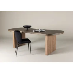 Eleonora Ovalt spisebord 230x100cm - Brun