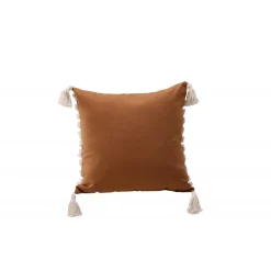 Elina Pudeovertræk - Brun og Hvid