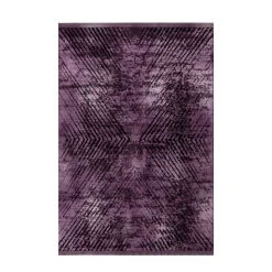 Elite Kortluvet tæppe Vintage - Lilla