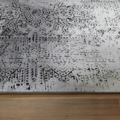 Elite Kortluvet tæppe Vintage - Grå