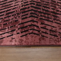 Elite Kortluvet Tæppeløber Vintage - Rød