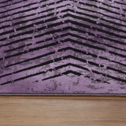 Elite Kortluvet Tæppeløber Vintage - Lilla