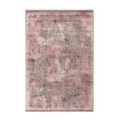 Elite Kortluvet Tæppeløber Vintage - Rosa