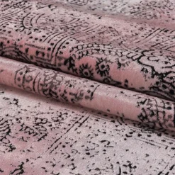 Elite Kortluvet Tæppeløber Vintage - Rosa