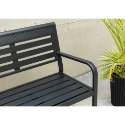 Elvas Bænk - Sort