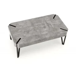 EMILY sofabord, - beton / Sort