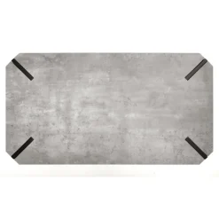 EMILY sofabord, - beton / Sort