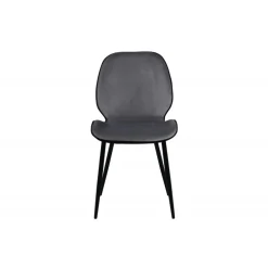 Emma Spisebordsstol - Sort og Grå