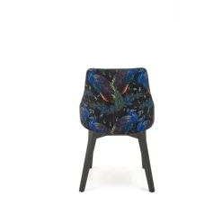 ENDO Spisebordsstol, Sort / Mørkegrøn