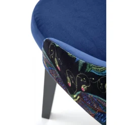 ENDO Spisebordsstol, Sort / granatowy