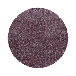 Enjoy Rund Shaggy tæppe Plettet - Pink