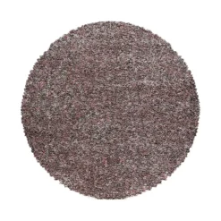 Enjoy Rund Shaggy tæppe Plettet - Rosa