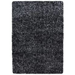 Enjoy Shaggy tæppe Plettet - Antracit