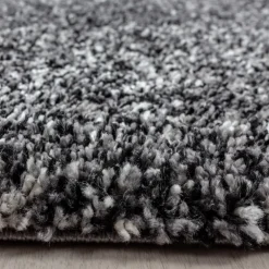 Enjoy Shaggy tæppe Plettet - Antracit