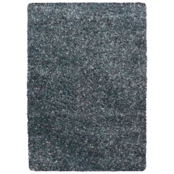 Enjoy Shaggy tæppe Plettet - Blå