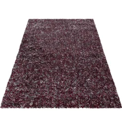 Enjoy Shaggy Tæppeløber Plettet - Rød