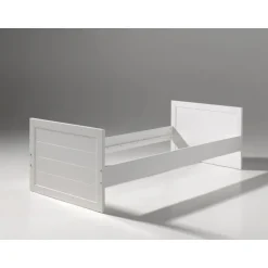 Enkeltseng 90x200 – Erik, hvid