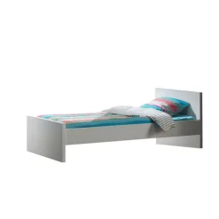 Enkeltseng 90x200 – Lara, hvid lakeret