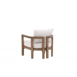 Erica Lænestol - Brun,Hvid