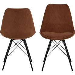 Eris spisebordsstol Wind stof kobber