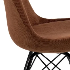 Eris spisebordsstol Wind stof kobber