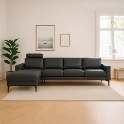 Esbjerg Læder chaiselongsofa venstrevendt