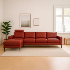 Esbjerg Læder chaiselongsofa venstrevendt