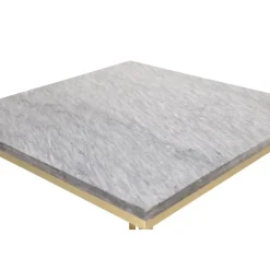 Estelle Bord - Brushed Messing og Grå