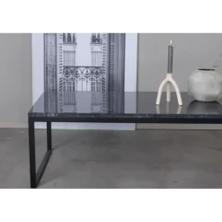 Estelle ægte marmor Sofabord 120x60cm - Grå