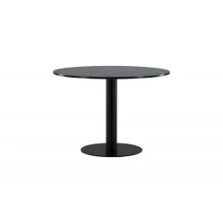 Estelle Rundt Marmor spisebord Ø106cm - Mørkegrå