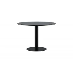 Estelle Rundt Marmor spisebord Ø106cm - Mørkegrå