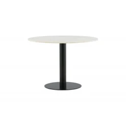 Estelle Rundt spisebord - Sort og Hvid