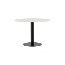 Estelle Rundt spisebord - Sort og Hvid