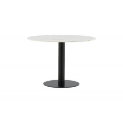 Estelle Rundt spisebord - Sort og Hvid