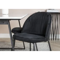 Estelle Spisebordssæt - Sort og Hvid