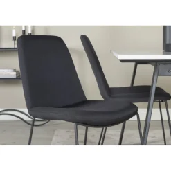 Estelle t Spisebordssæt - Sort og Hvid