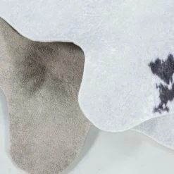 Etosha Vaskbart tæppe Imiteret koskind - Brun