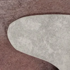 Etosha Vaskbart tæppe Imiteret koskind - Brun