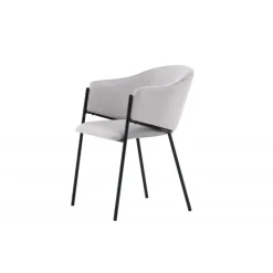 Evelina Spisebordsstol - Sort og Grå