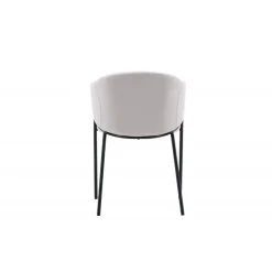 Evelina Spisebordsstol - Sort og Grå