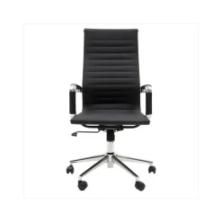 Executive Kontorstol med høj ryg – Sort