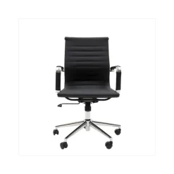 Executive Kontorstol med Lav ryg – Sort