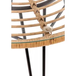 FALCON bord - Naturlig / Sort