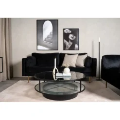 Falsterbo Bord - Sort og Transparent