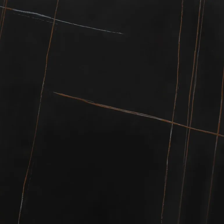 FELICIA sofabord, Sort marmor / guld