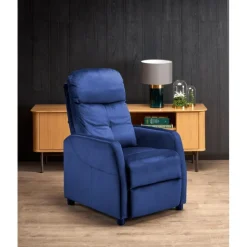 FELIPE 2 lænestol - mørkeblå