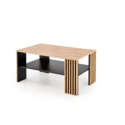 FEMINA sofabord, håndværkseg / Sort