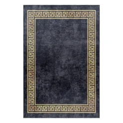 Fiesta Vaskbart tæppe Meander - Sort