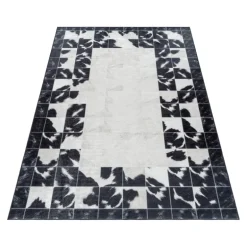 Fiesta Vaskbart tæppe Patchwork - Sort